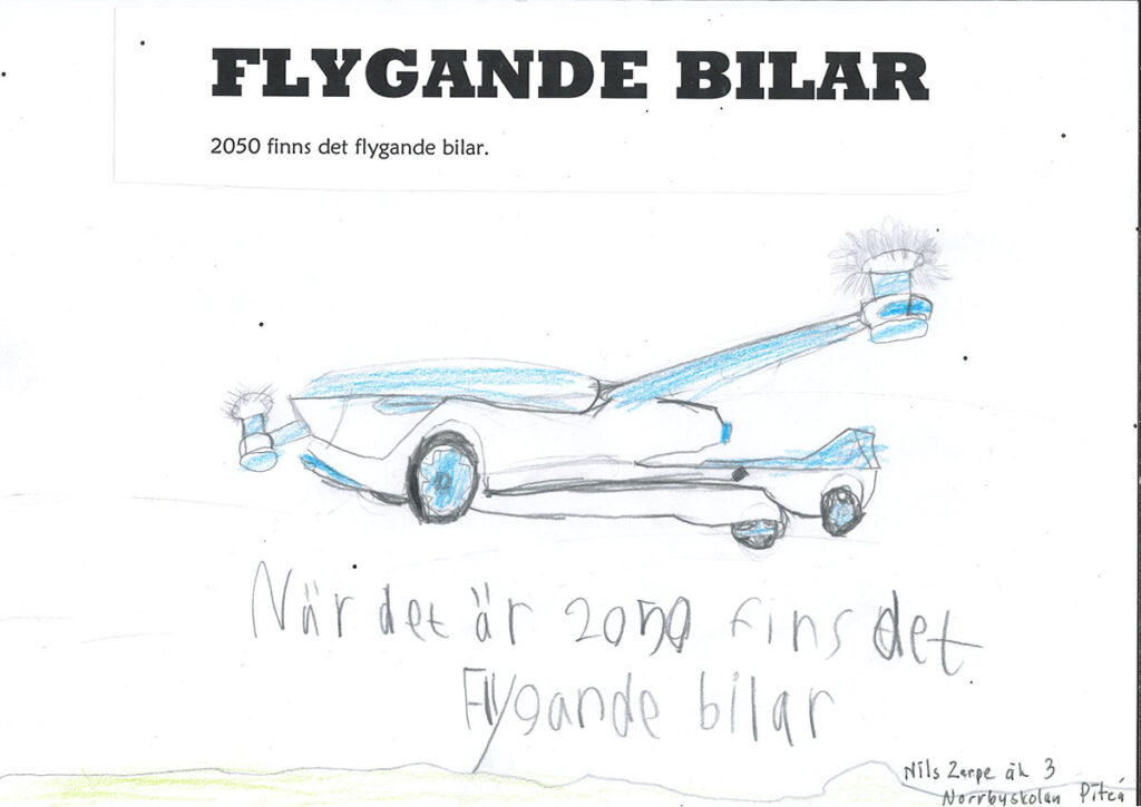 Flygande bil.