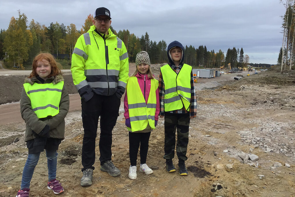 Fanny Lundberg, Samuel Lidström, Celine Åkersson och Gustav Göransson. 